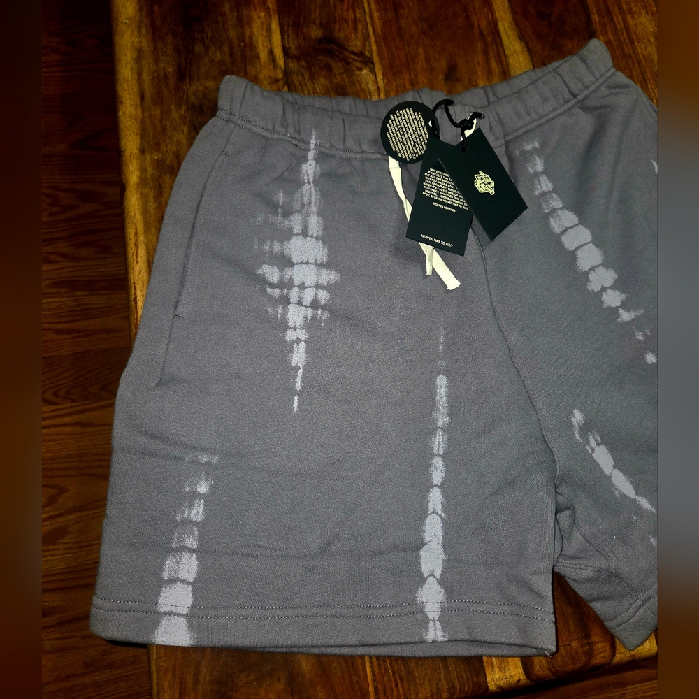 Darc Sport Purple Washed Sweat Shorts - Picture 4 of 8